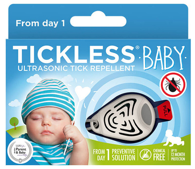 Tickless Ultrasonisk Flåttmiddel Baby/Barn, Beige