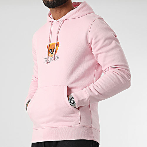 Sweat Capuche Cash Is King Rose