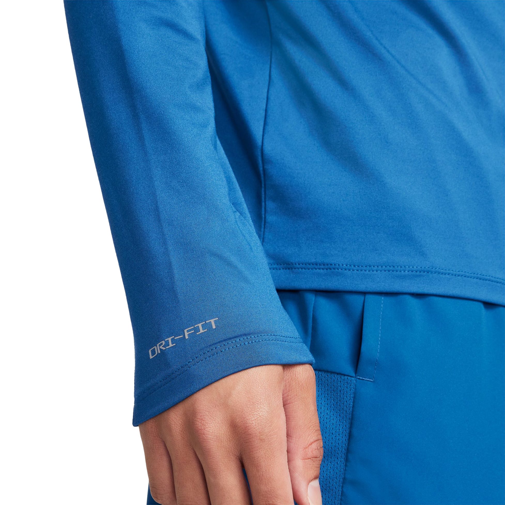 Nike Element Flash Dri-FIT 1/2-Zip Laufoberteil Herren court blue