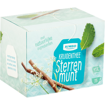 Jumbo Kruidenthee Sterrenmunt 15 Stuks