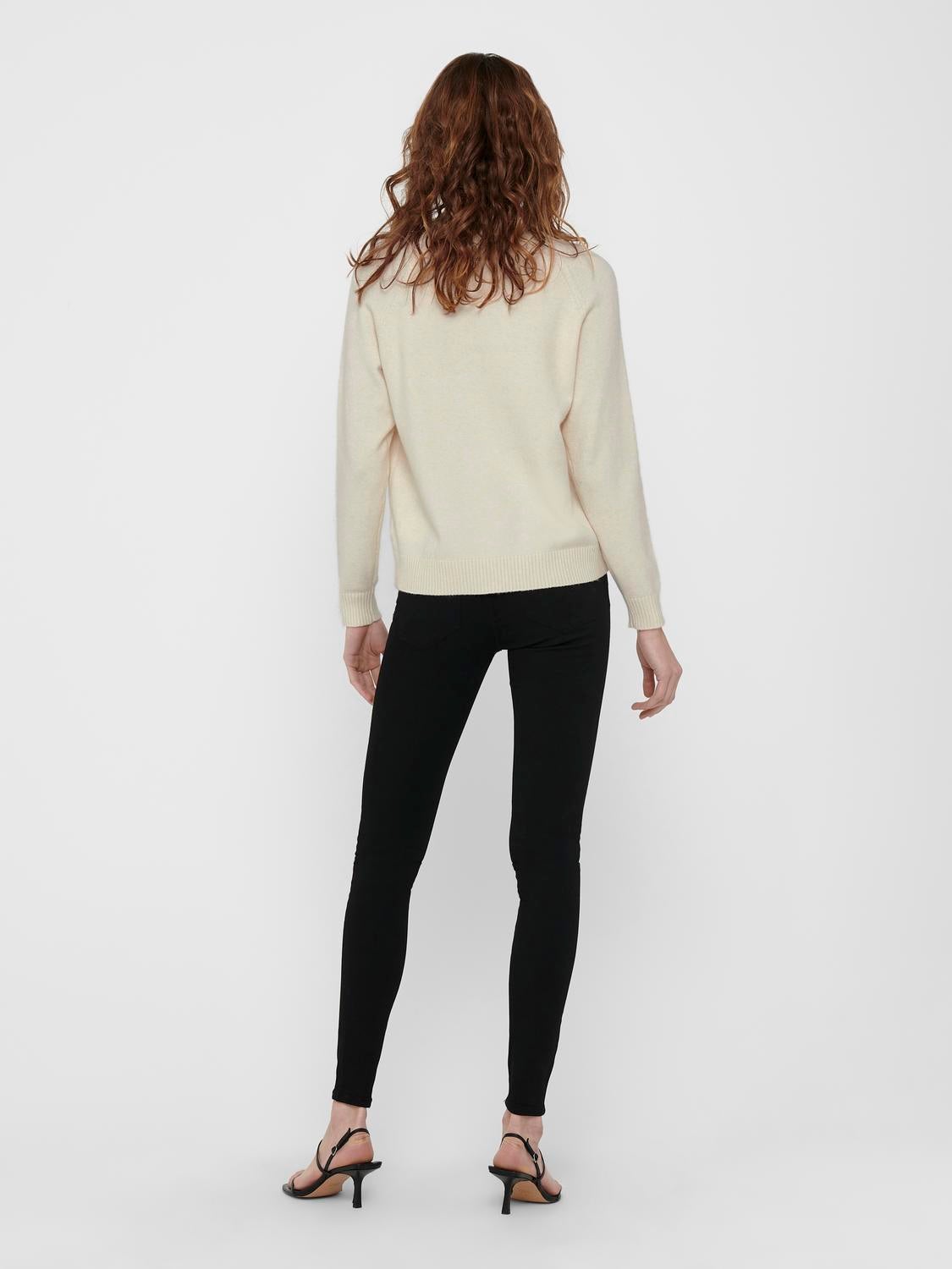 ONLLESLY Strickpullover Whitecap Gray