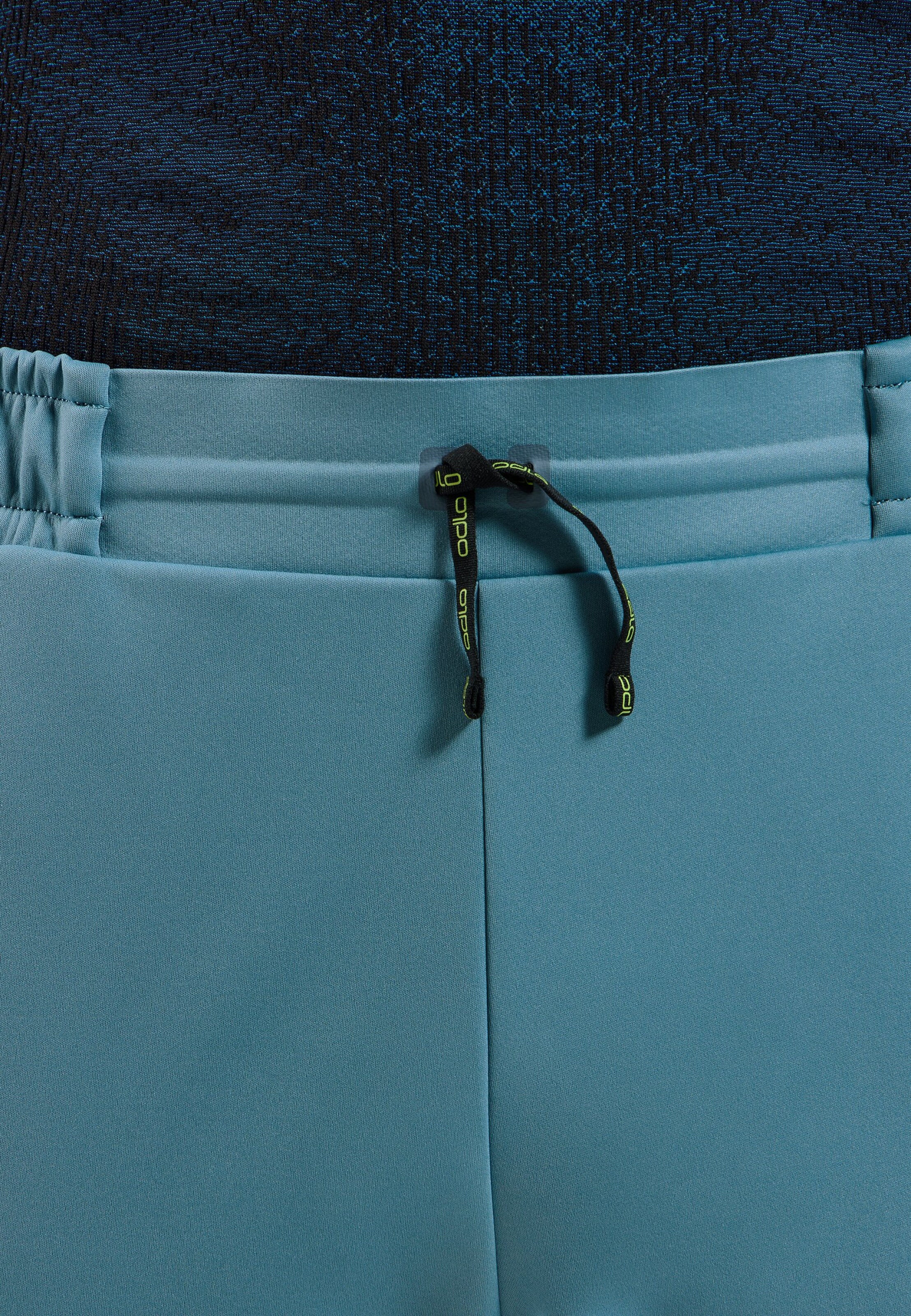 Winddichte Zeroweight X-Warm Langlaufhose in provincial blue