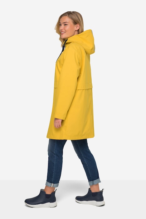 Softshell-Jacke, oversized, Kapuze