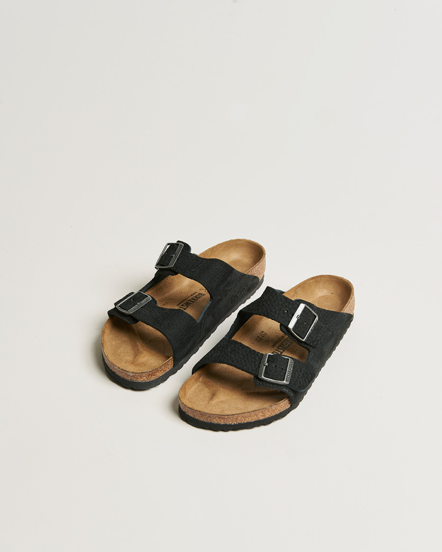 BIRKENSTOCK Arizona Classic Footbed Desert Black Nubuck
