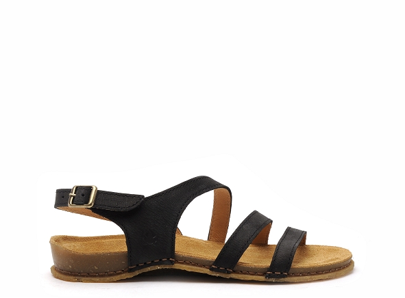 El naturalista nu pieds plats femme panglao n5811 noir