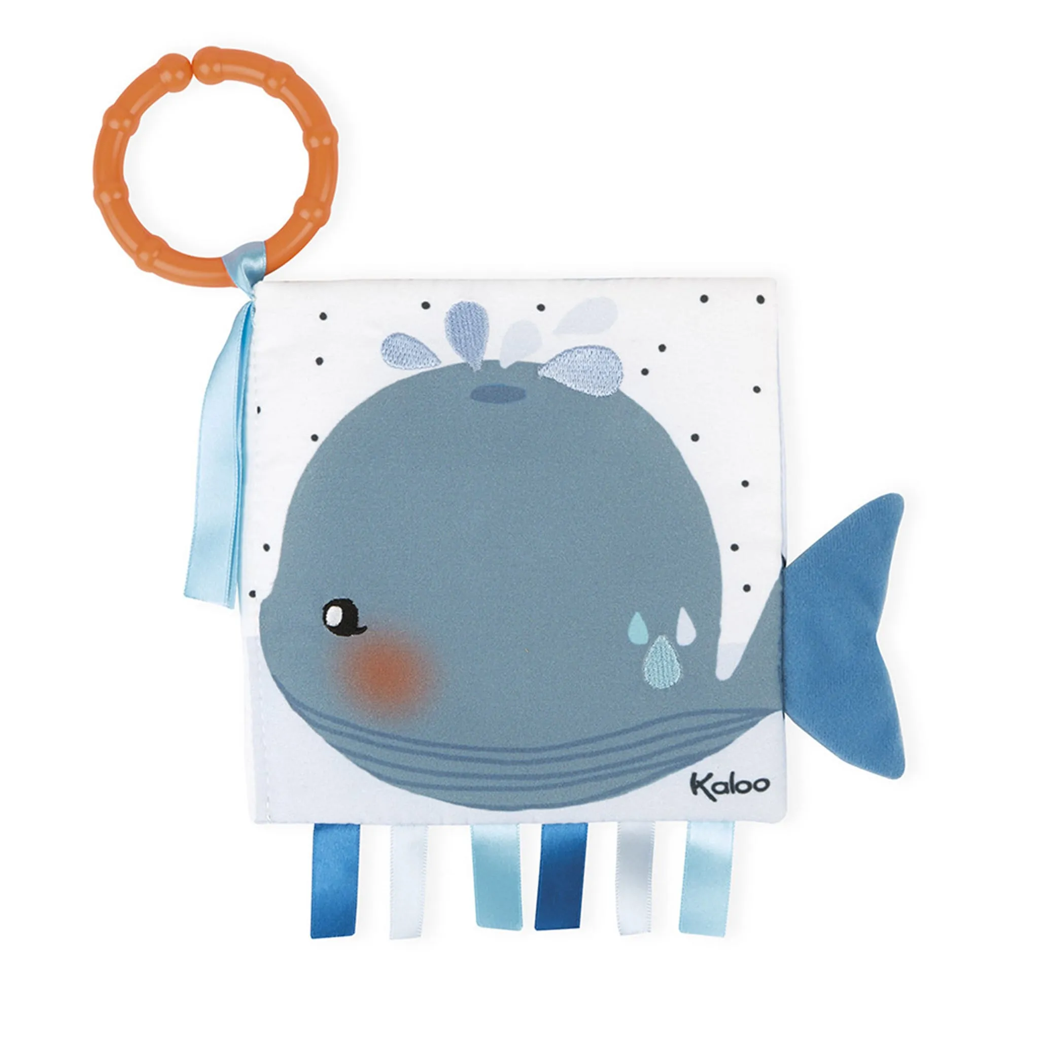 Kaloo Livre d'Éveil Baleine