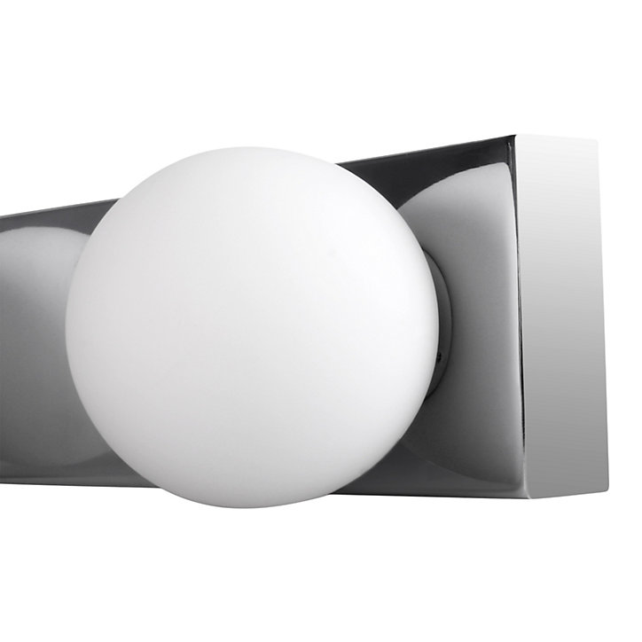 Applique murale de salle de bain Dorres 4 lumières G9 4.2W IP44 GoodHome argent