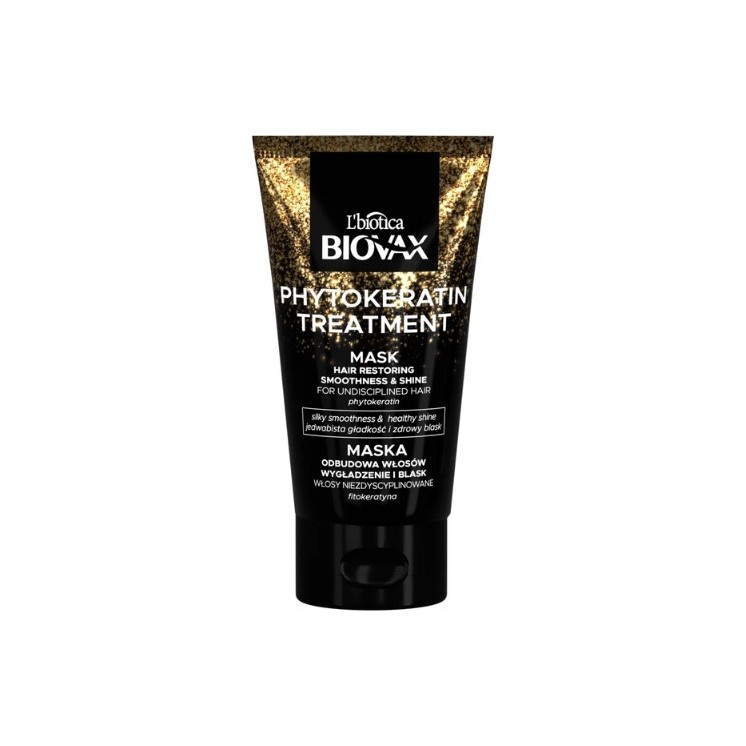Biovax Phyto Keratin intensief herstellend haarmasker na het ontkrullen van keratine 150 ml