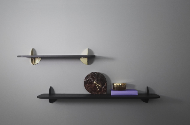 AYTM Aedes wandplank 50 zwart/goud