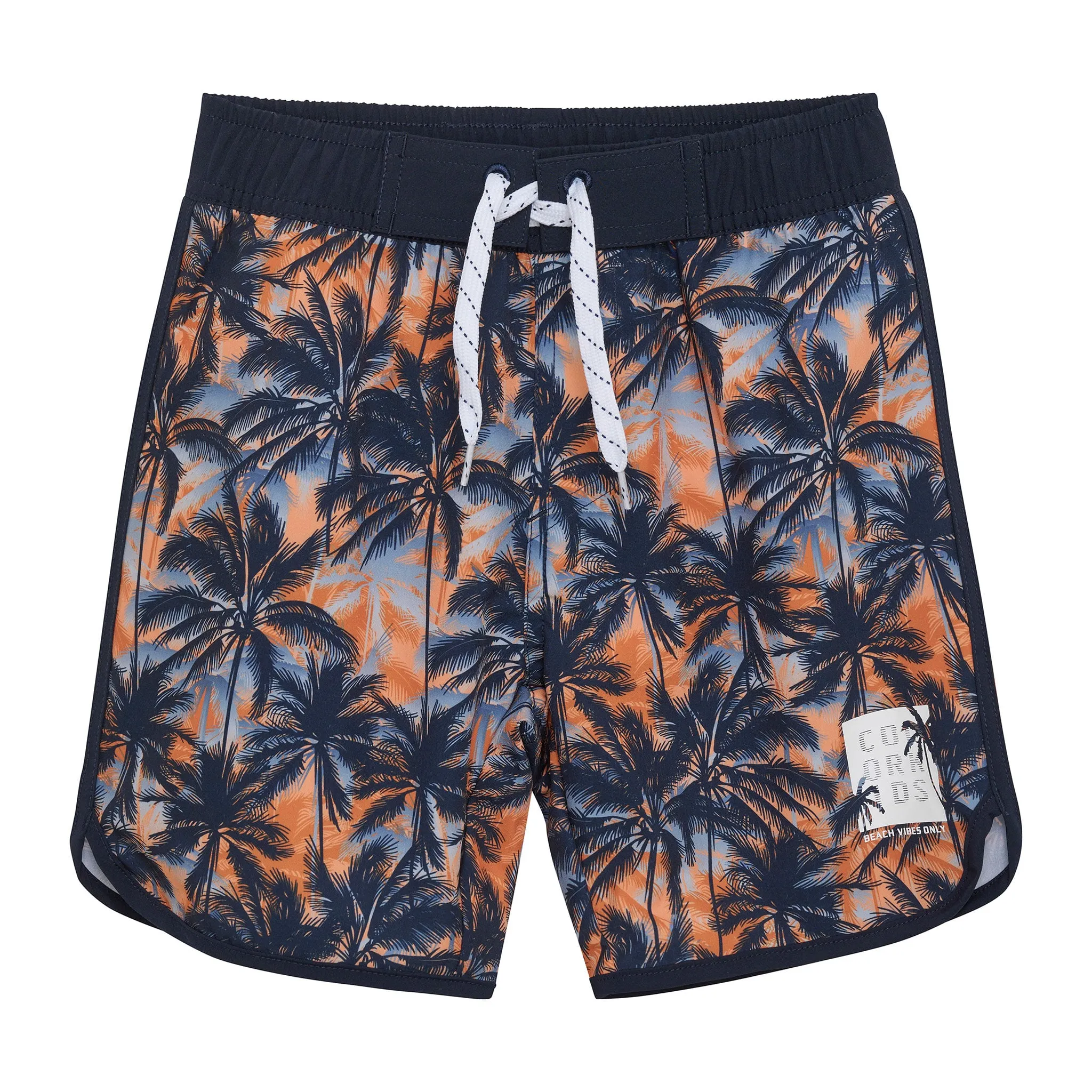 Color Kids Maillot Short UV Palmiers 4-8ans