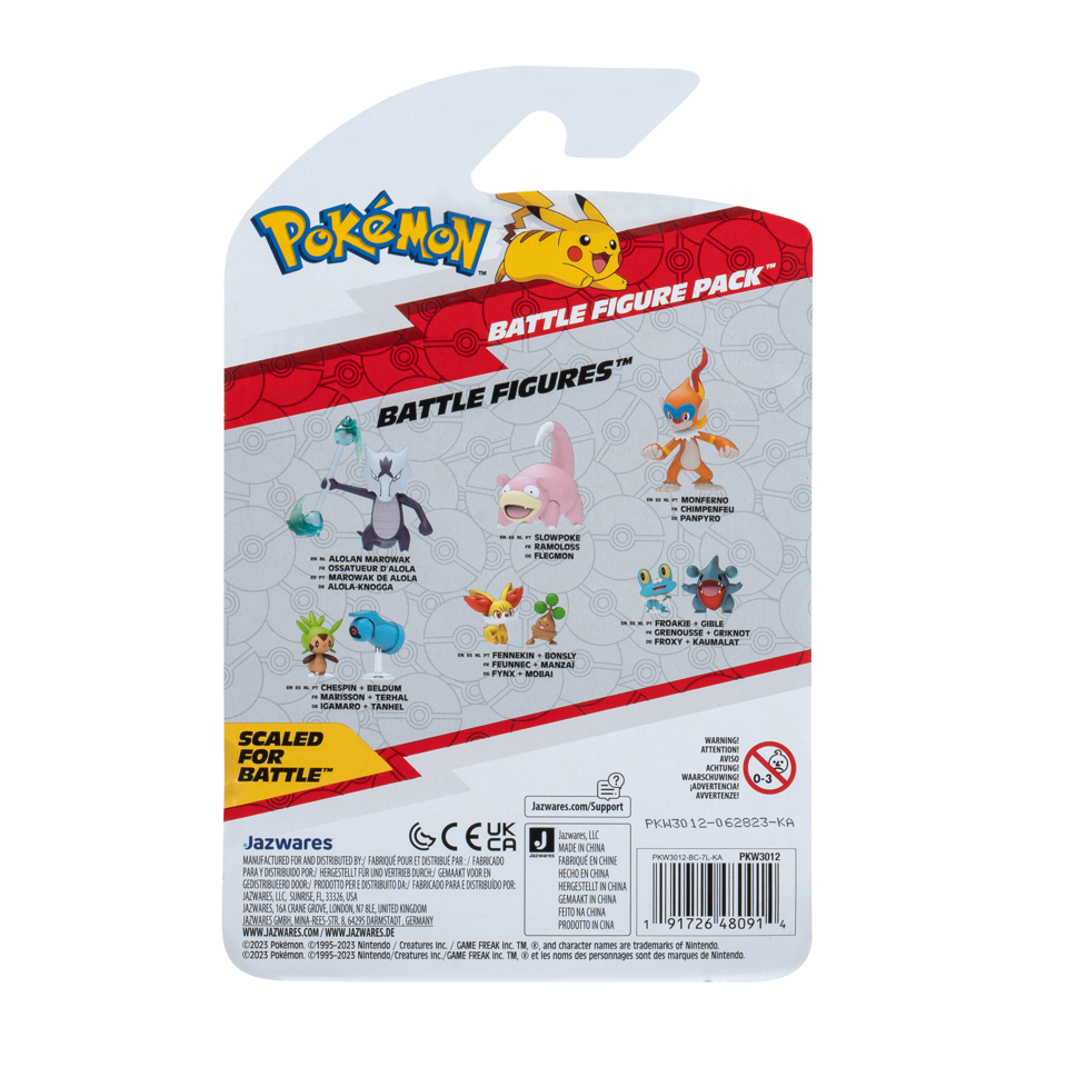 Pokémon - Battle Figure - Fennekin & Bonsly
