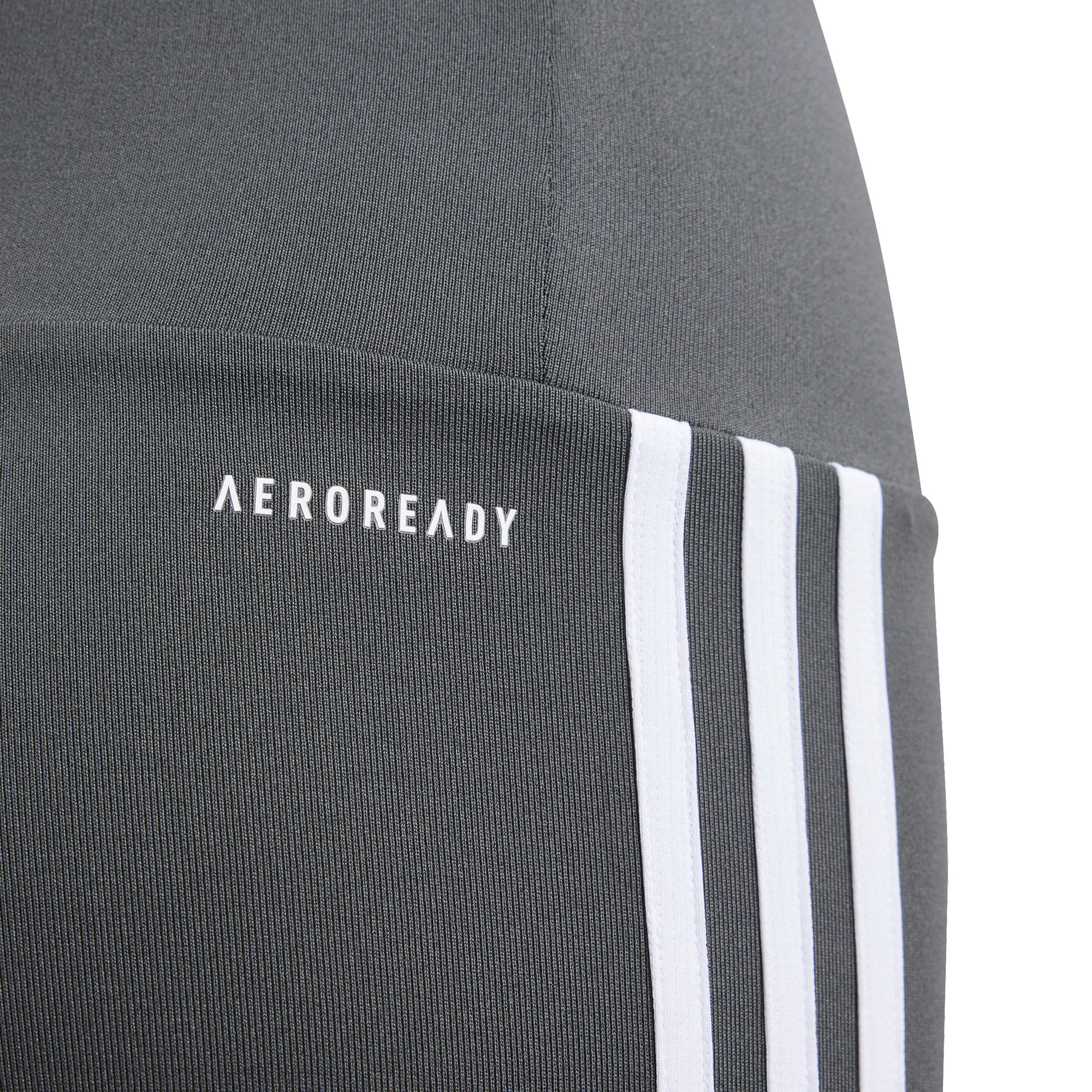 adidas Essentials Aeroready 3-Streifen High-Waisted Leggings Mädchen grey six