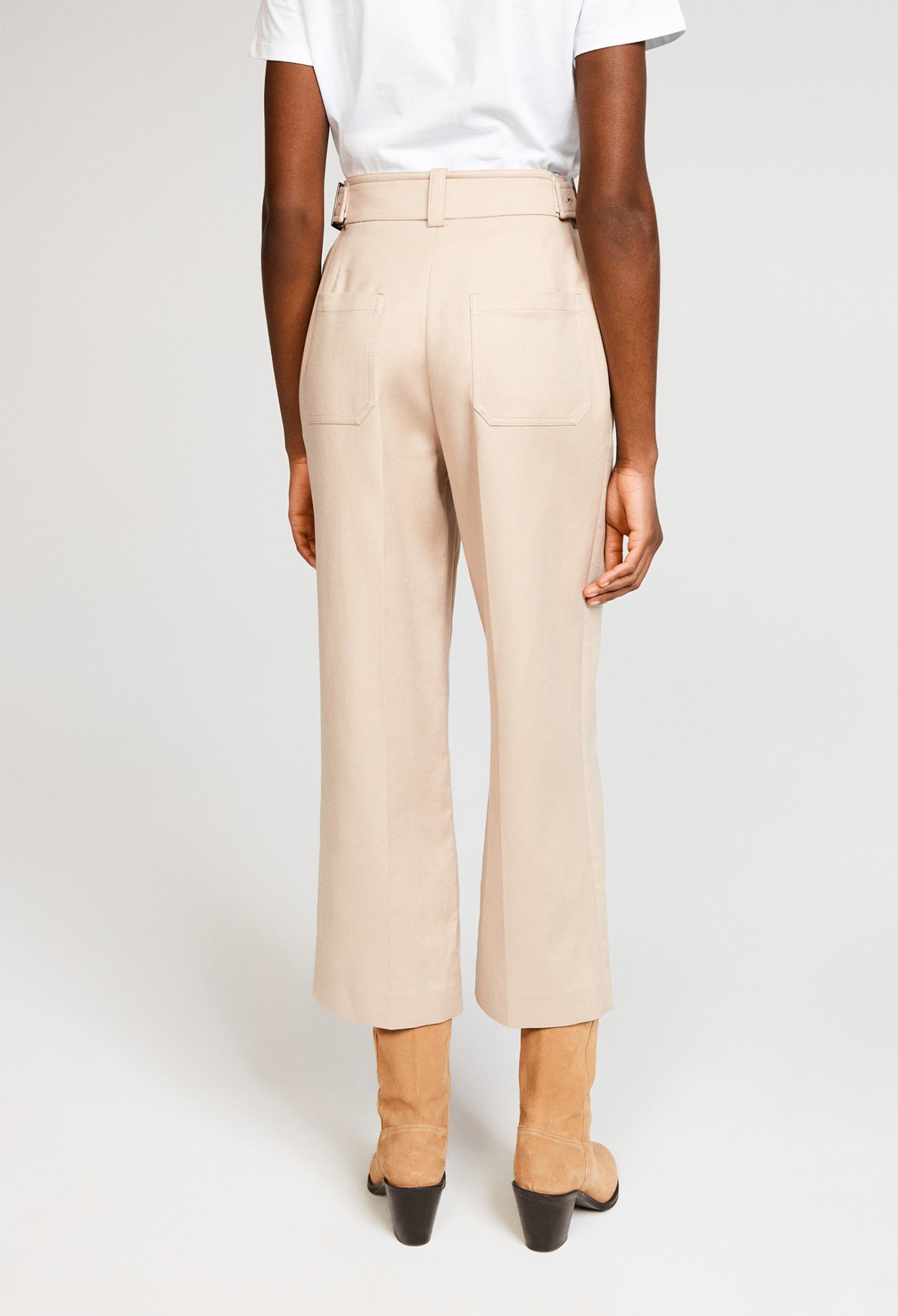 Pantalon &agrave; taille haute econome en eau