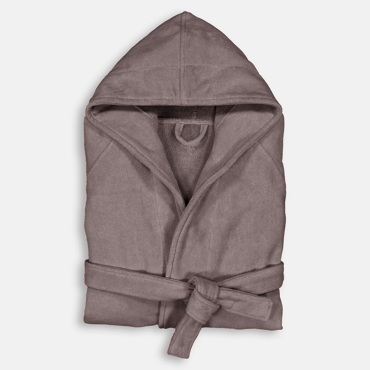 LA REDOUTE INTERIEURS<br>Roupão com capuz em veludo felpudo 450 g/m², Trizie
