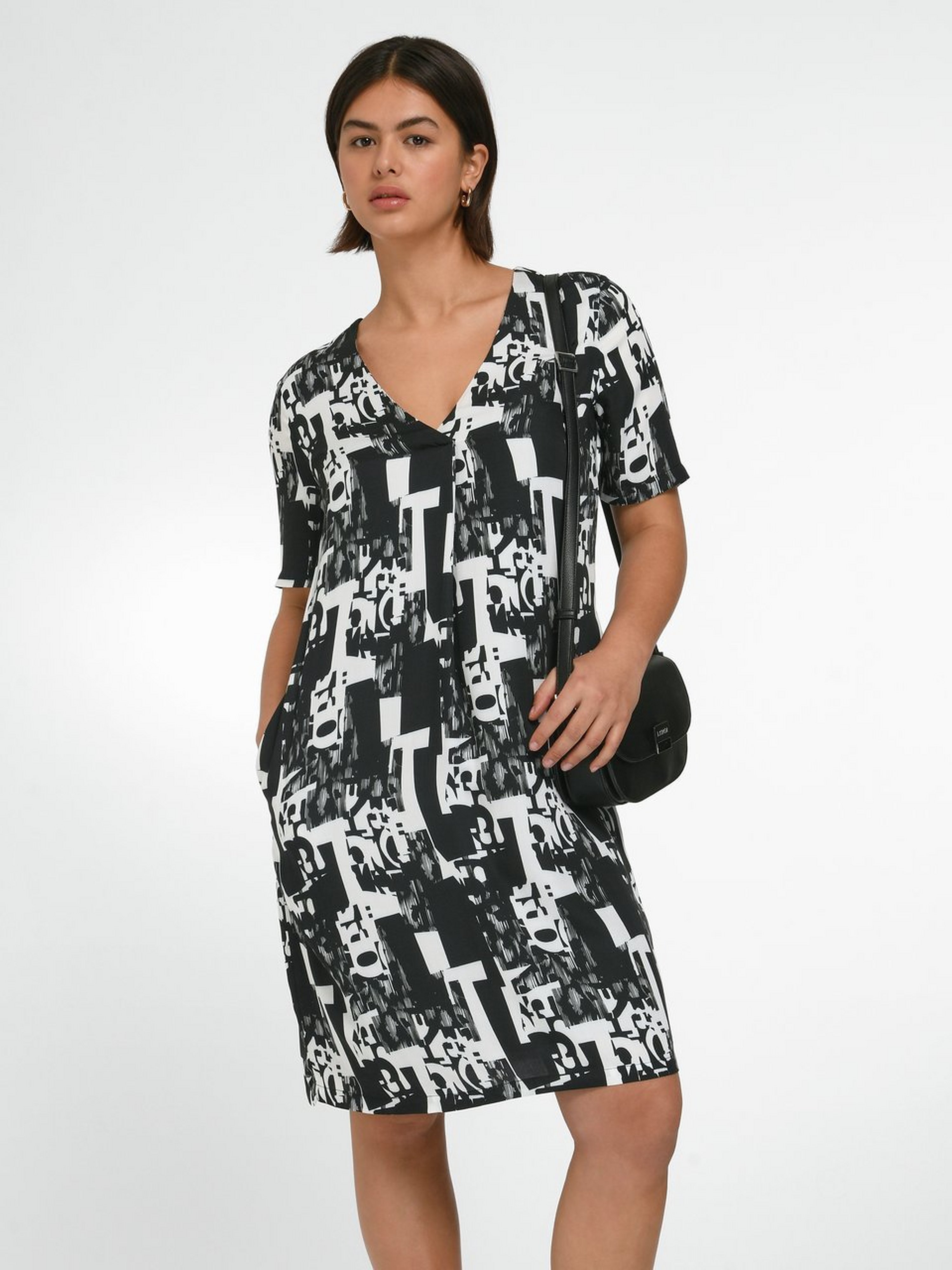 Kleid mit 1/2-Arm