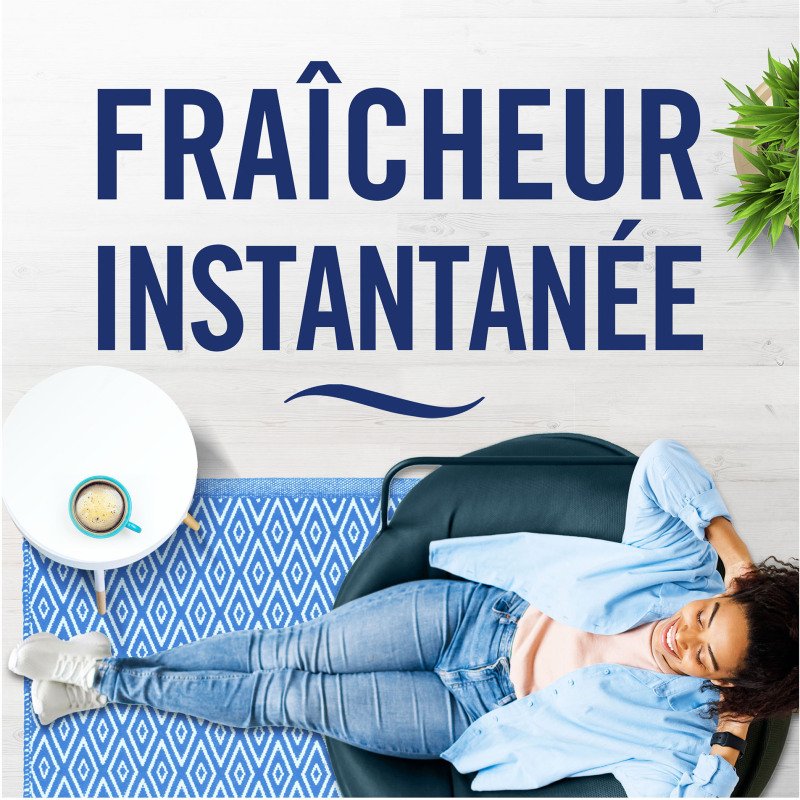 Désodorisant Febreze Brume d'air Pureté de coton - Aérosol 185 ml