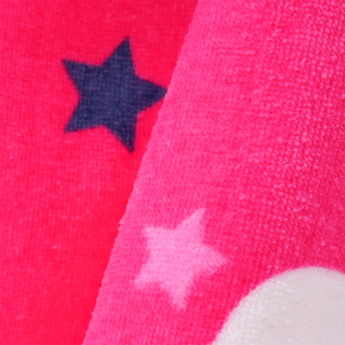 Topolino Badeponcho mit Einhorn-Motiv pink