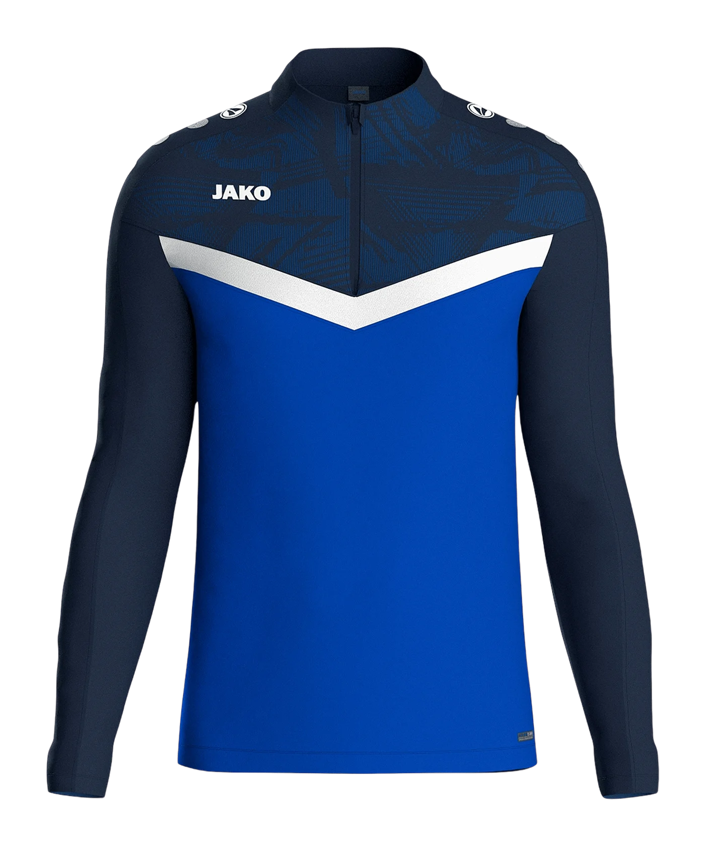 JAKO Iconic HalfZip Sweatshirt Kids Blau F403
