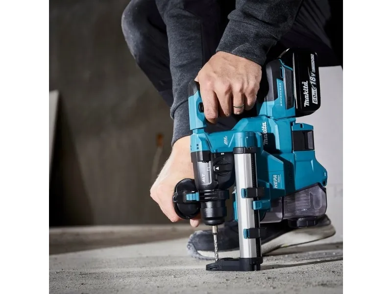 MAKITA Kompakt, kulfri borehammer til boring med eller uden slagfunktion (Leveres uden batteri og lader) - SOLO