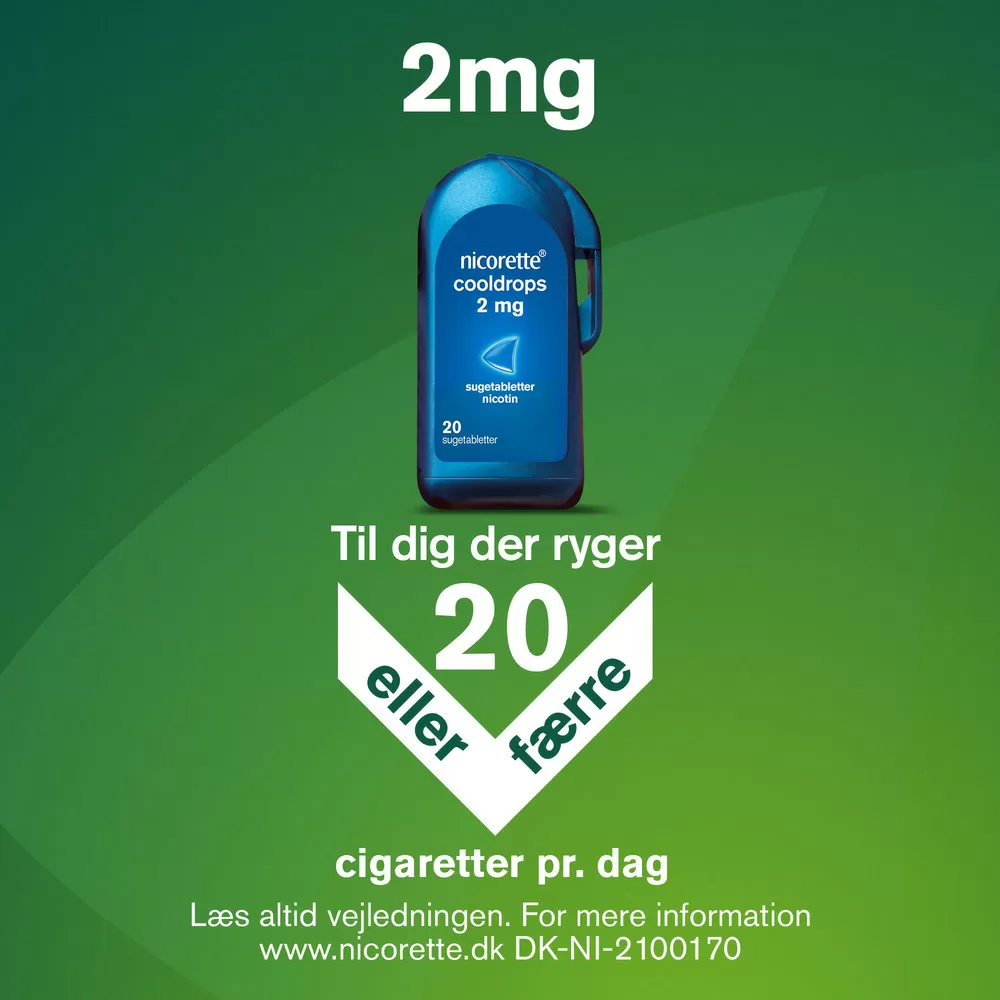 Nicorette Fruit 2 mg - 160 sugetabletter