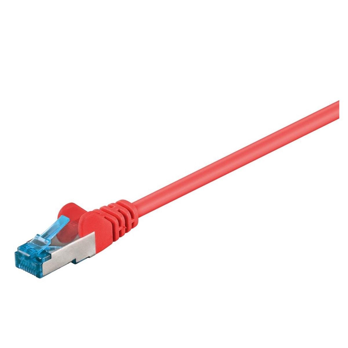 Goobay CAT 6A patchkabel, S/FTP (PiMF), rød
