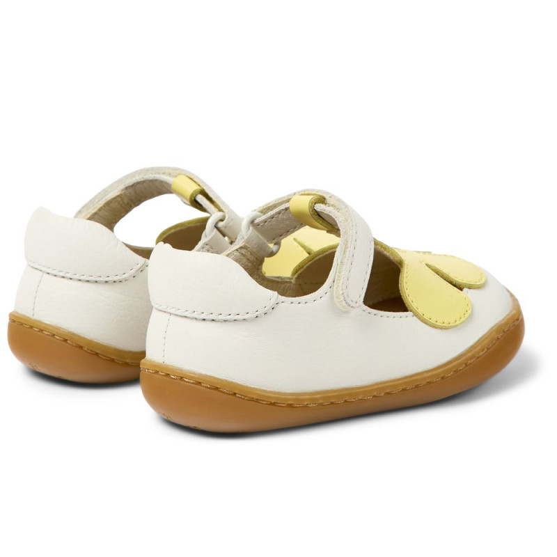 Camper Camper Peu Twins  Blanc Et Jaune