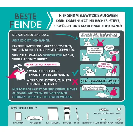 Asmodee Exploding Kittens Beste Feinde