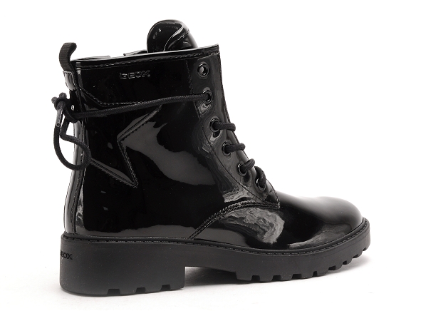 Geox boots bottine enfant jcasey fille j9420g noir