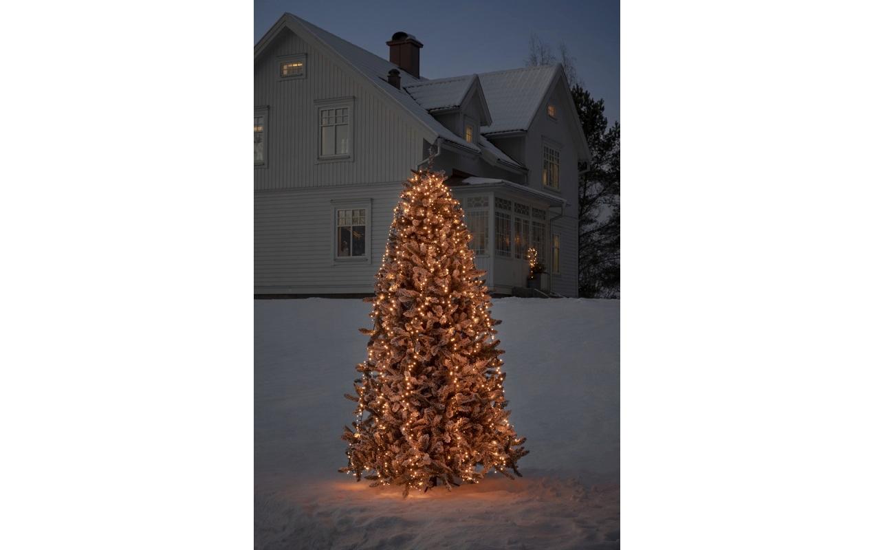LED Baummantel mit Ring 6 Stränge, 660 LampenMicro LED Compactlights