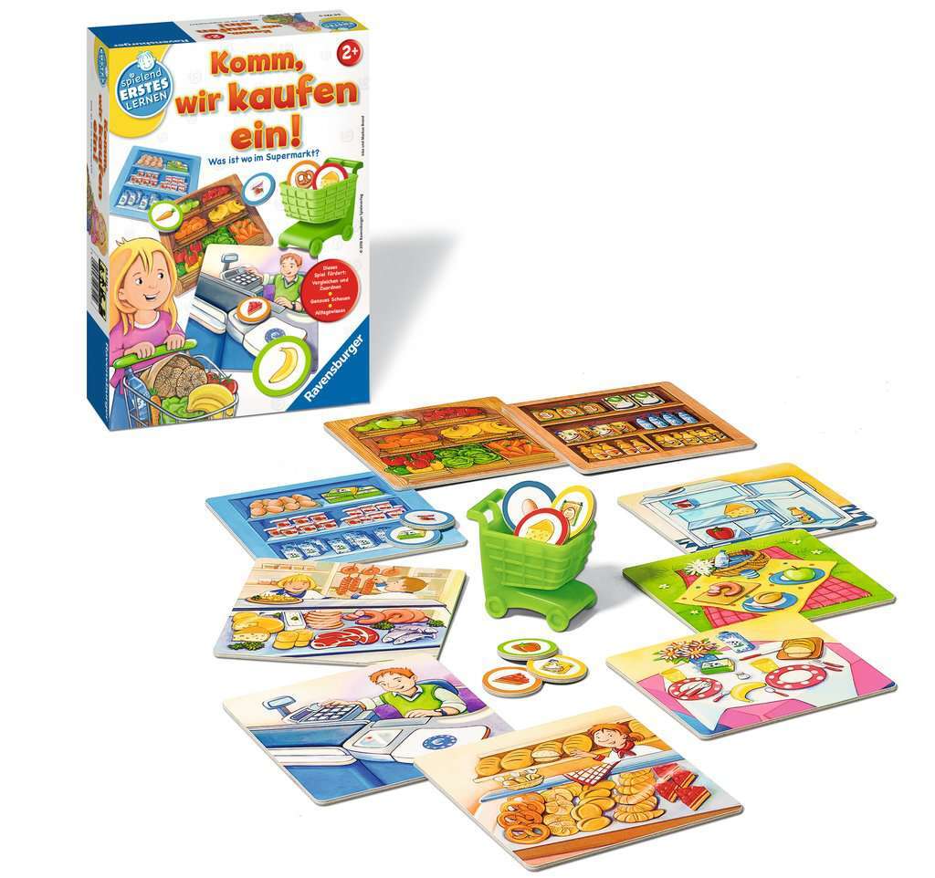 Ravensburger Spiel Komm, wir kaufen ein!