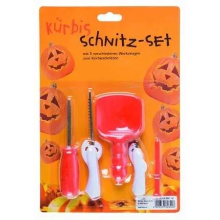 Idena Kürbis-Schnitzset 5-teilig
