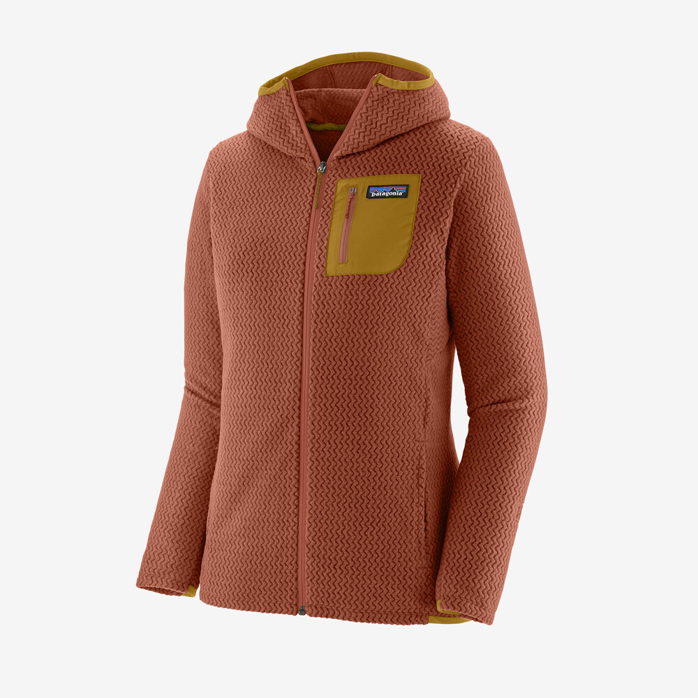 Damen-Kapuzenpullover R1 Air mit durchgehendem Reißverschluss