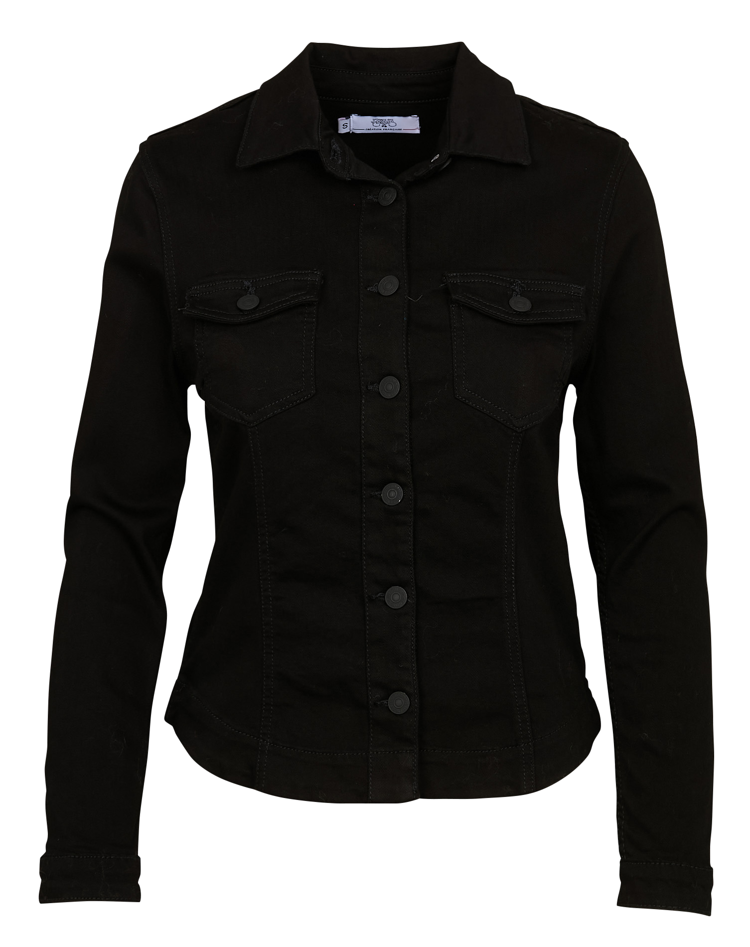 LILLY - Veste en jean | Noir