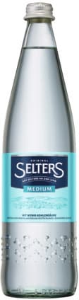 Selters Mineralwasser Medium  Kiste 12x0,75 l Glas (MEHRWEG)