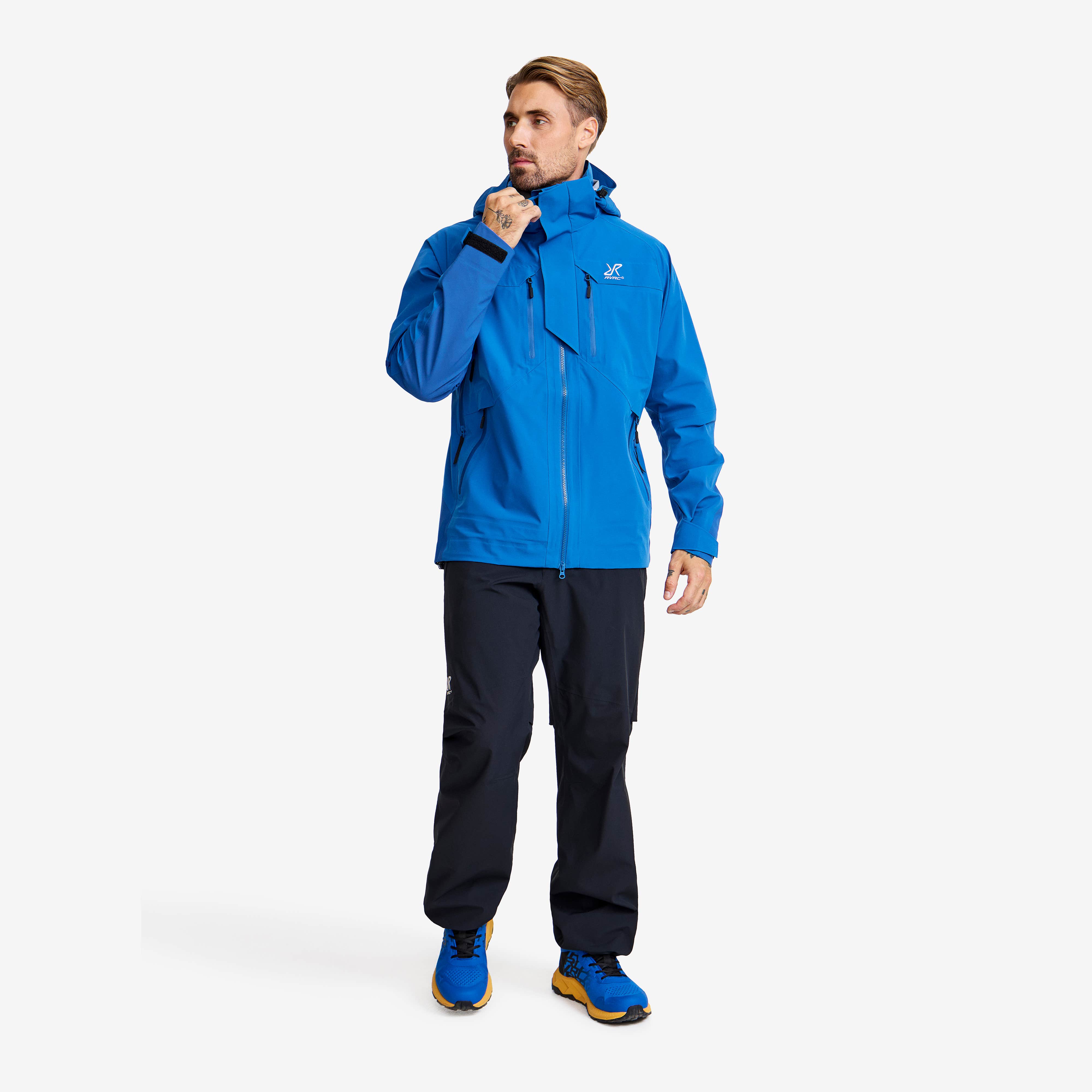 Aries Pro 3L Shell Jacket Herre Classic Blue/True Blue