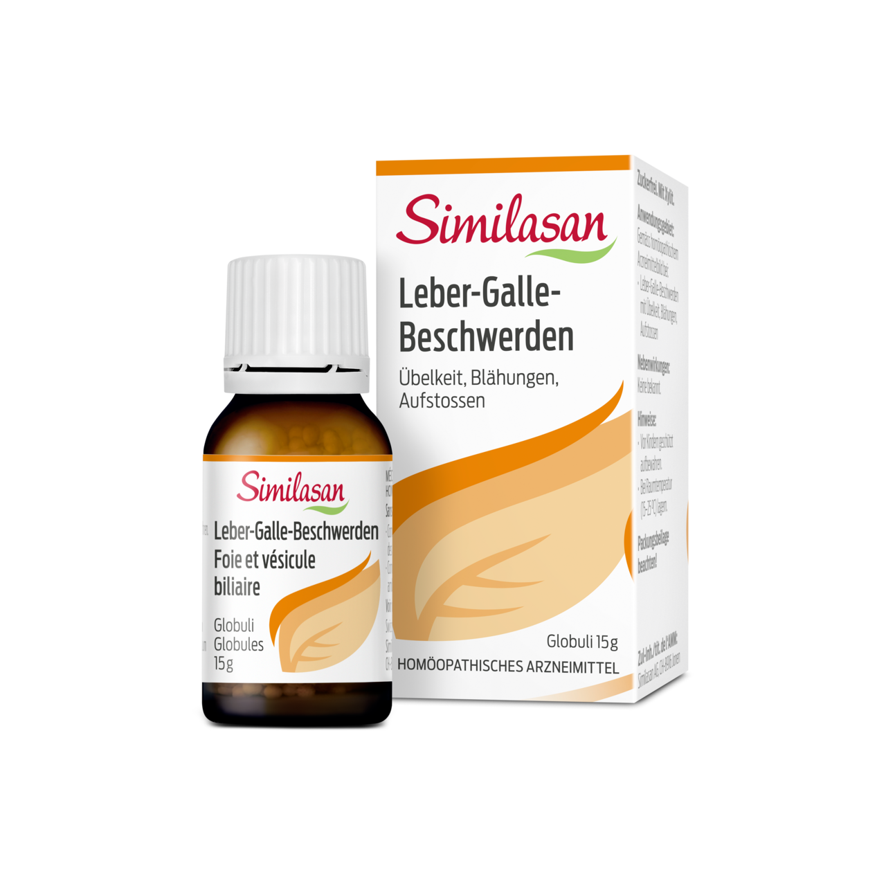 SIMILASAN Leber-Galle-Beschwerden<br>15 g, Streukügelchen