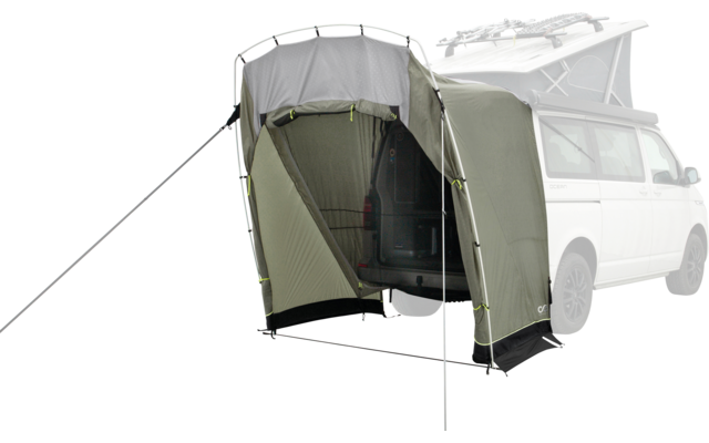 Outwell Sandcrest L Vorzelt / Heckzelt für Campingbusse / Transporter Grün