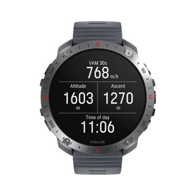 PolarPOLAR GRIT X2 PRO SLR/GRY S-L - silber