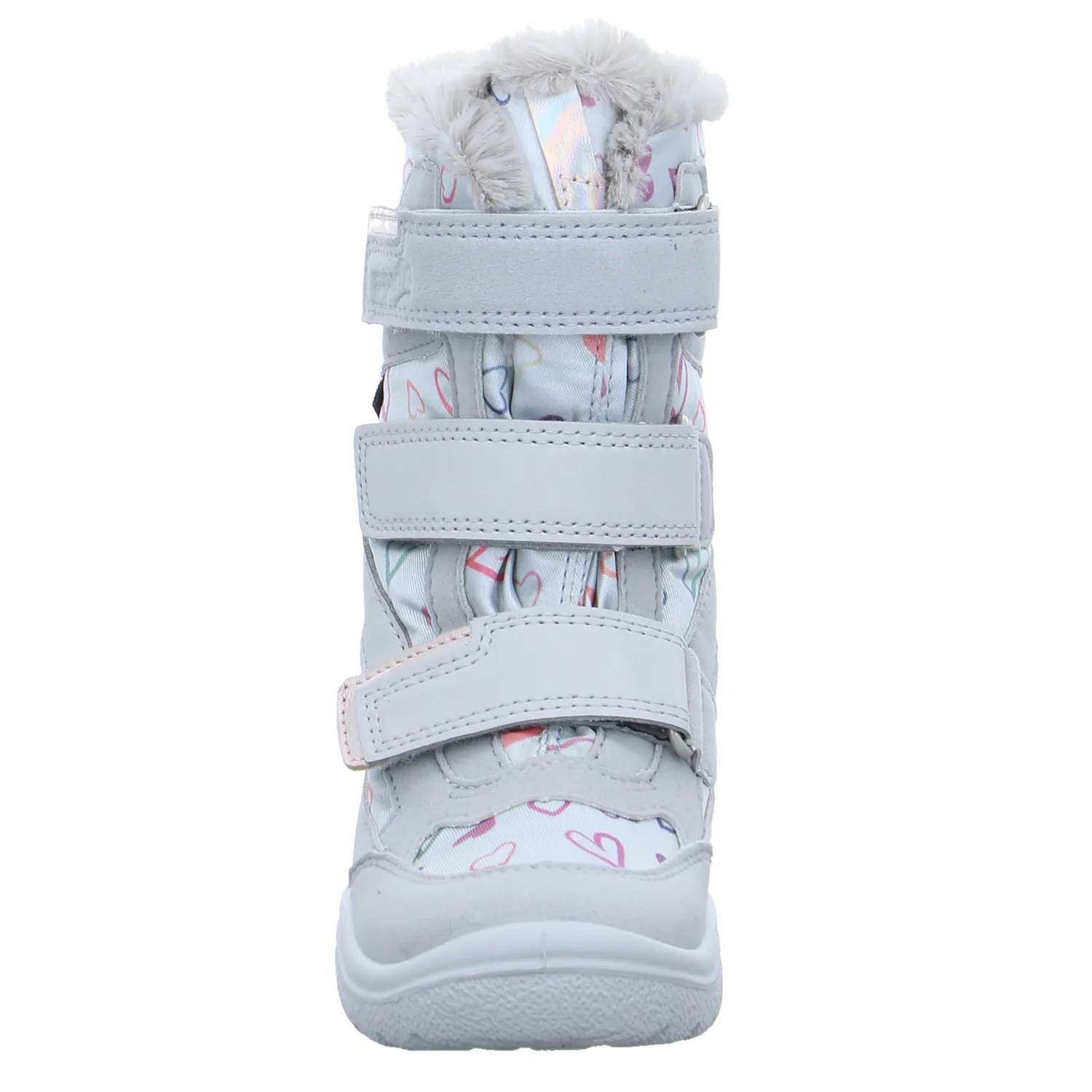 SUPERFIT Mädchen-Snowboot Membrane Silber Textil  Winterstiefel