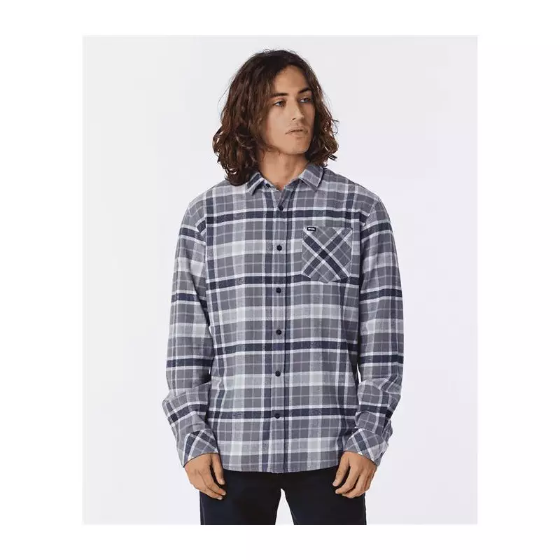 Chemise RIPCURL Checked In Flannel Dusty Mushroom