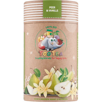 TooTea Peer & Vanille voor Kinderen vanaf 6 Maanden 100 g