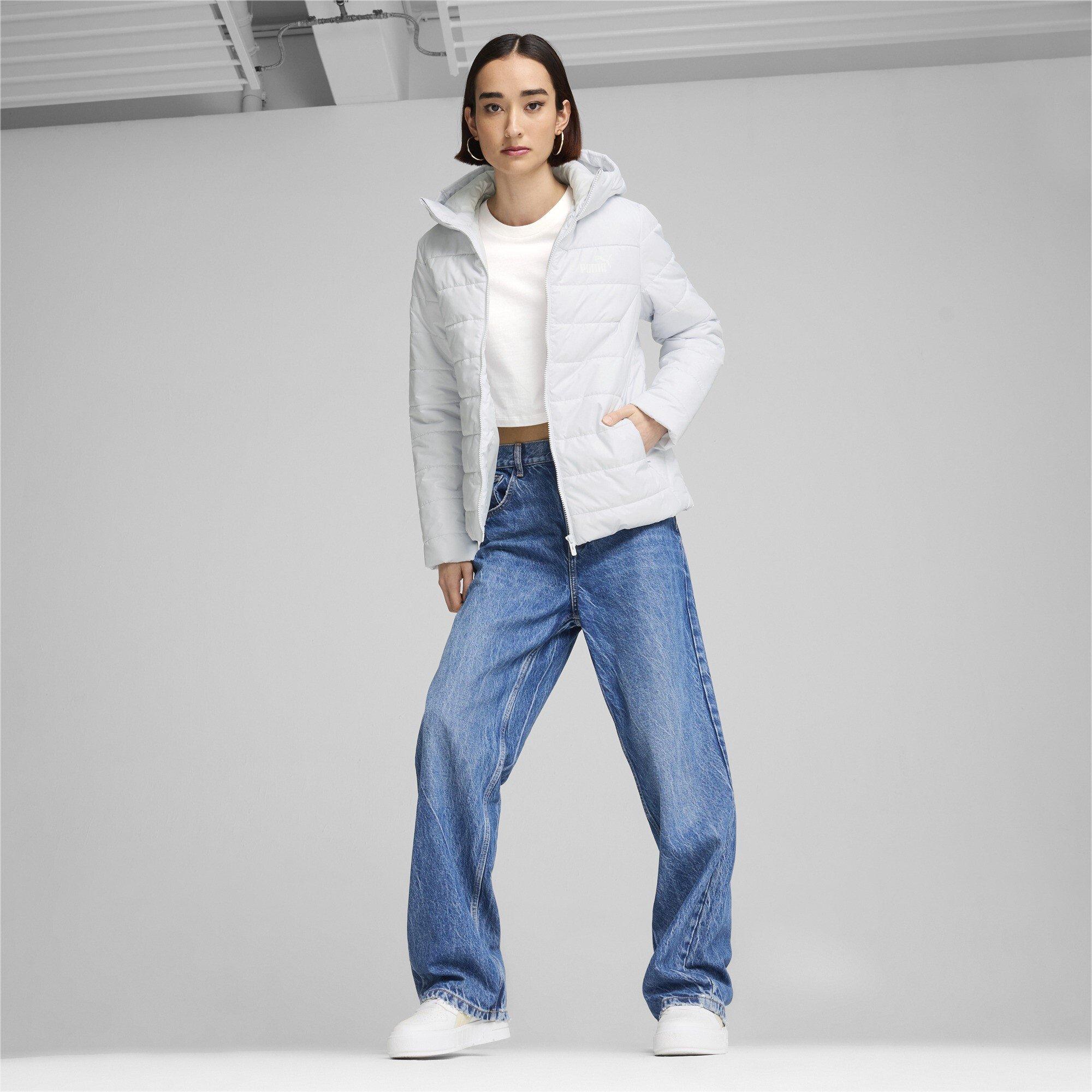 Puma Essentials Hooded Padded Jacket Womens