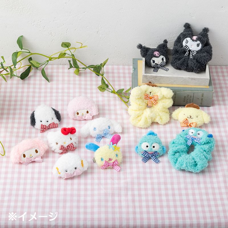 Sanrio - Kuromi Face Mascot Scrunchie