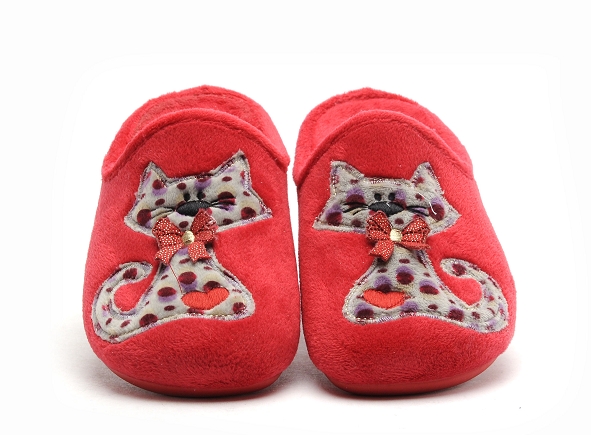 Calzamur cm confort chaussons femme 30225 rouge