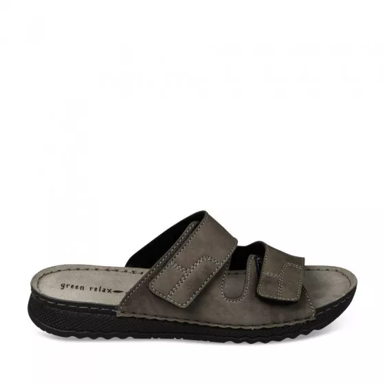 Mules GRIS GREEN RELAX