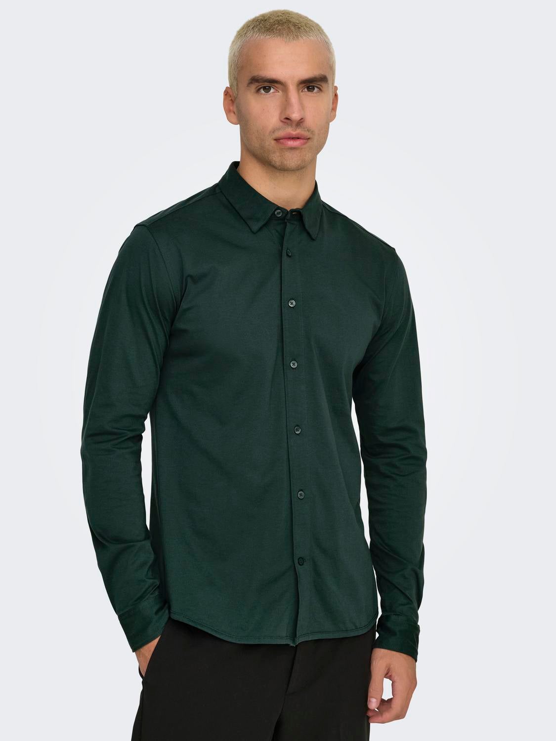 ONSROBIN Hemd Darkest Spruce
