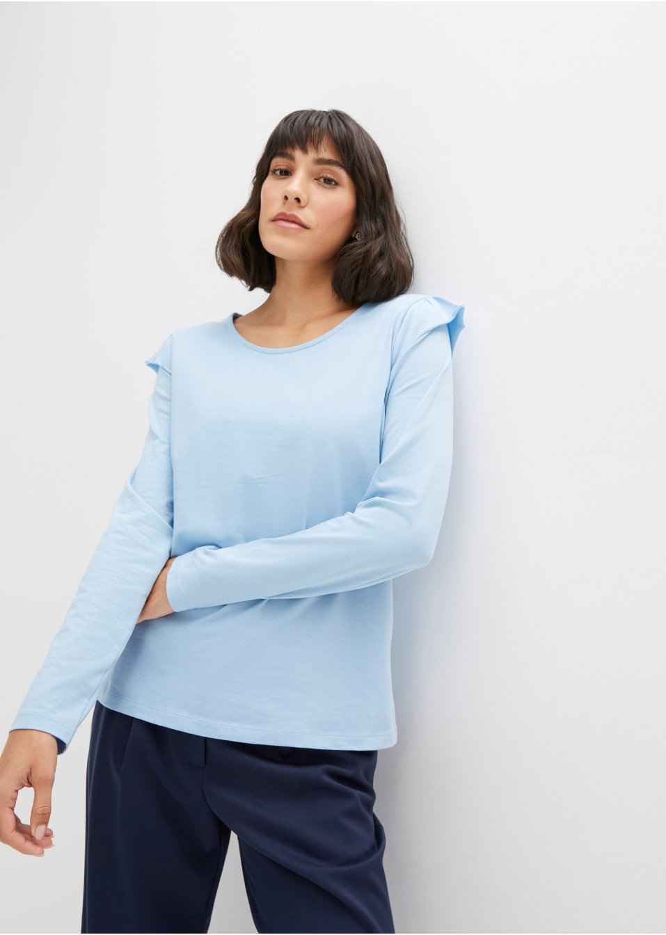T-shirt à ruchés