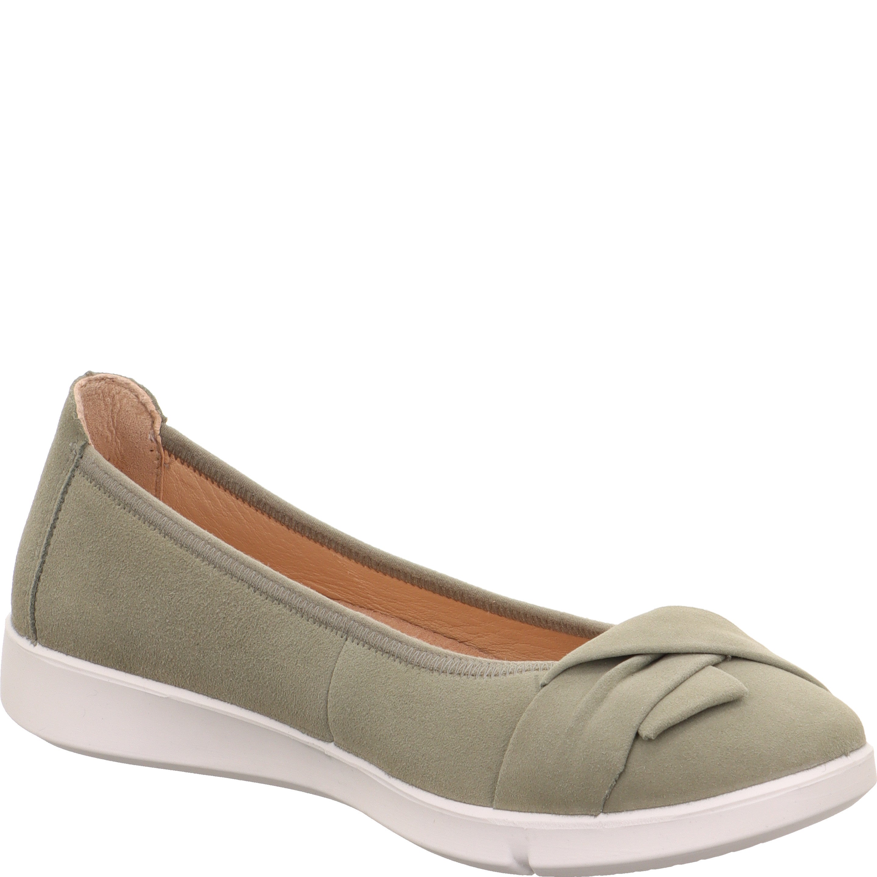 legero LUCCA Damen  Ballerina mit Slip-on - Farbe: Pino - Größe: 4
