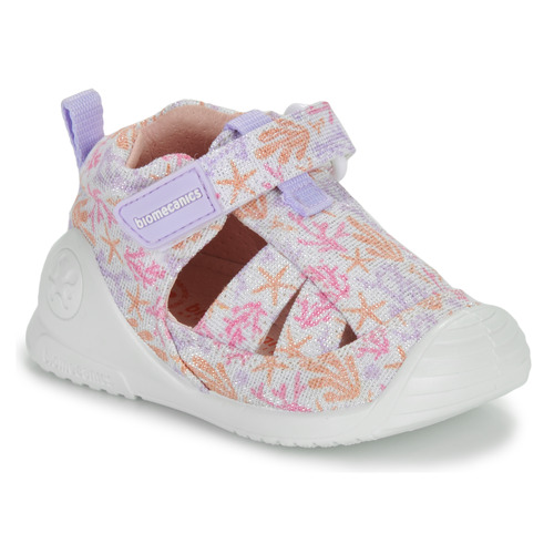 Biomecanics - SANDALIA ESTAMPADA - Blanc / Multicolore