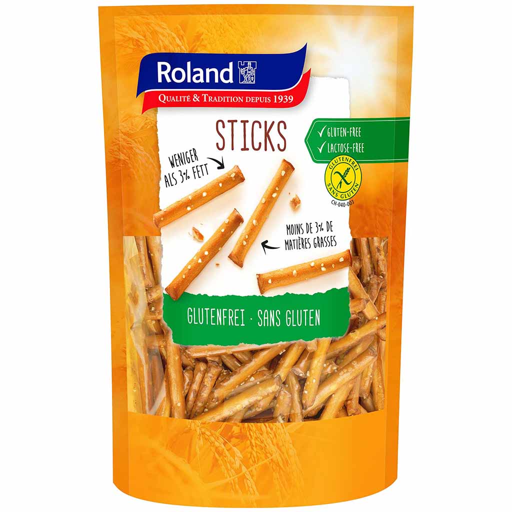Roland Sticks Glutenfrei 100g MHD:1.7.25